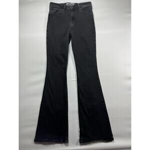 Idyllwind by M. Lambert Womens Flare Black Stretch Denim Jeans - Size 10 (29x33)